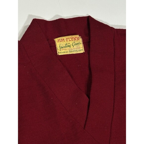 Vintage 60s Jim Flynn Sporting Goods University Delaware College Sweater Alumni - Picture 6 of 14